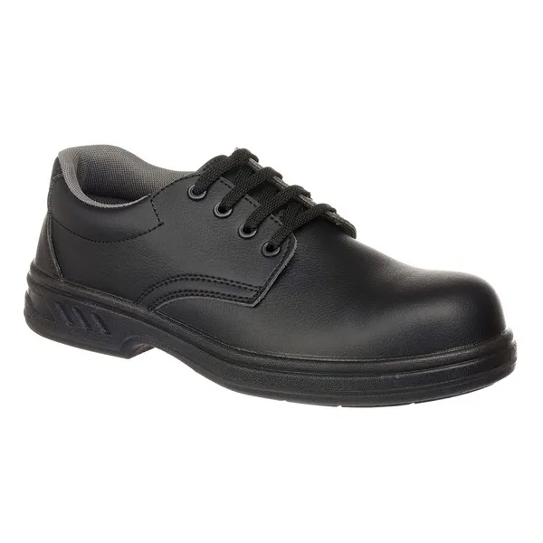 Image of Portwest Steelite Laced S2 Safety Shoes FW80BKR47 Colour: Black