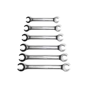 Image of Kennedy Metric Flare Nut Spanner Set, 6 - 22mm, Set of 6