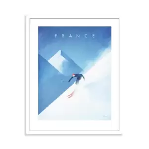 Image of The Art Group Henry Rivers France Framed Art - 40x50cm