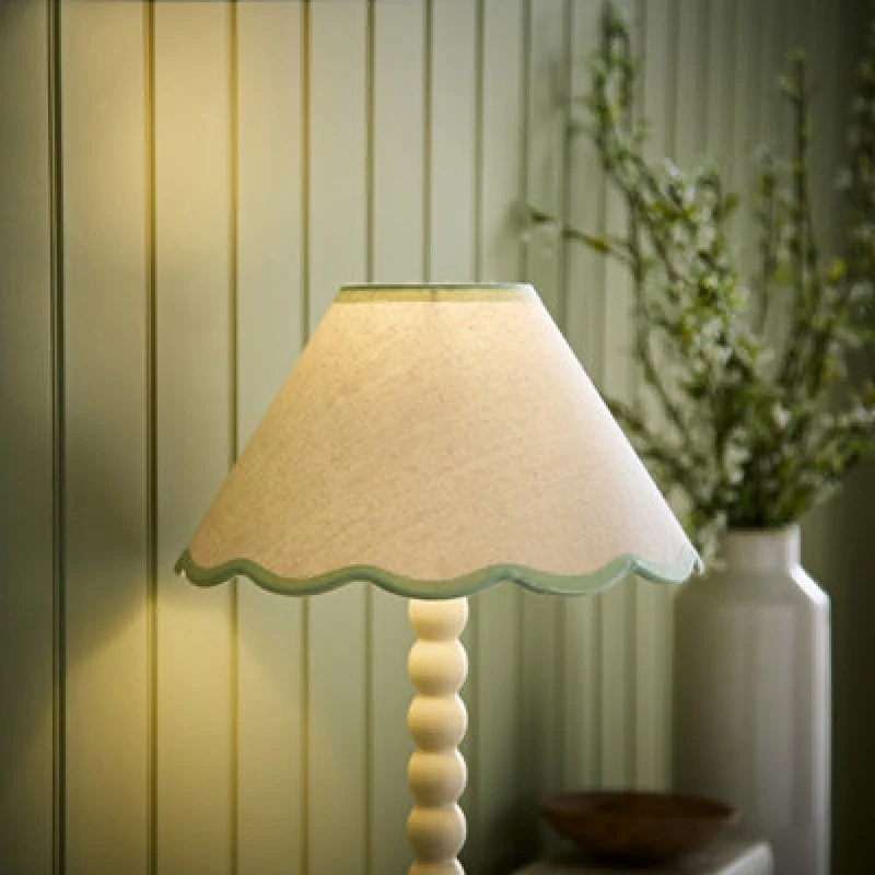 Image of Florie Small Scallop Trim Shade