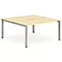 Image of dynamic Computer Desk Evolve Plus B2P16MPES Maple 1600 mm x 1600 mm x 730 mm