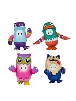 Image of Fall Guys Mini Figure 4Pk Animal Squad