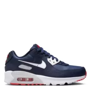 Image of Nike Max 90 LTR Big Kids Trainers - Blue