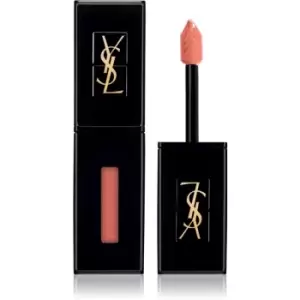 Image of Yves Saint Laurent Vernis A Levres Vinyl Cream Creamy Lip Gloss Shade 404 Nude Pulse 5.5 ml