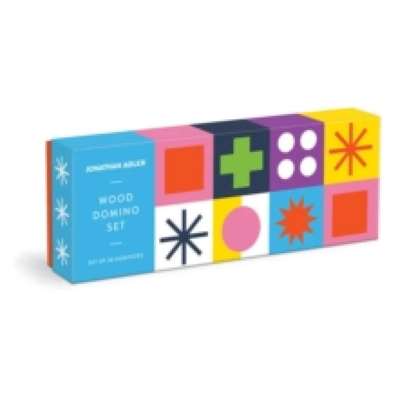 Image of Jonathan Adler Helsinki Wood Domino Set Game