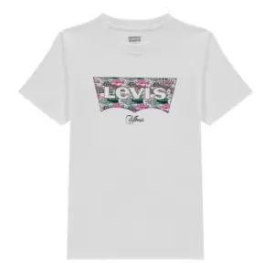 Image of Levis Junior Graphic Short Sleeve T-Shirt - White