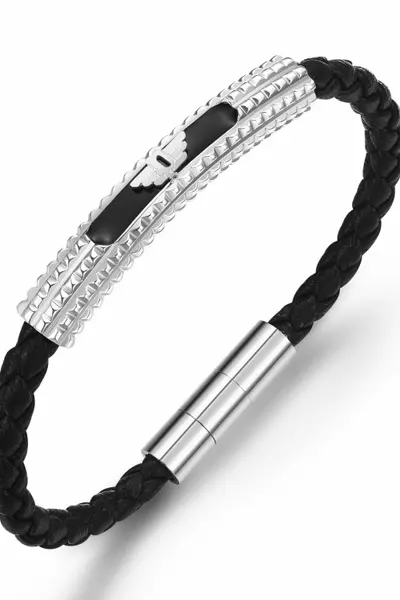 Image of Police Jewellery Gents Police Urban Texture Bracelet PEAGB0001102