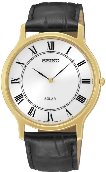 Image of Seiko Watch Solar Mens - White SO-690