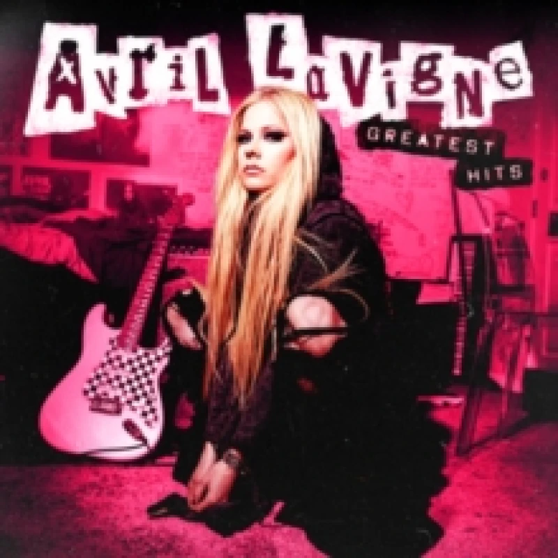 Image of Avril Lavigne Greatest Hits [Neon Green Vinyl] 2x Vinyl LP Black unisex