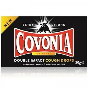Image of Covonia Double Impact Cough Drops - Extra Strong - Original - 30g