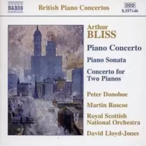 Image of Piano Concerto Concerto for 2 Pianos Lloyd-jones Rsno by Arthur Bliss CD Album