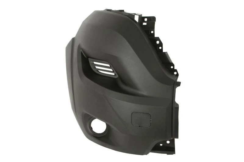 Image of BLIC 5510-00-2098912BQ Bumper Right Front, for vehicles with front fog light, Black Bumper (938)