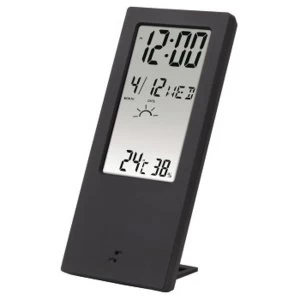 Image of Hama TH-140 Black Battery - Weather Station (Black, Indoor Hygrometer, Indoor Thermometer, 20-90%, 0-50&deg;C, F,C, Battery)