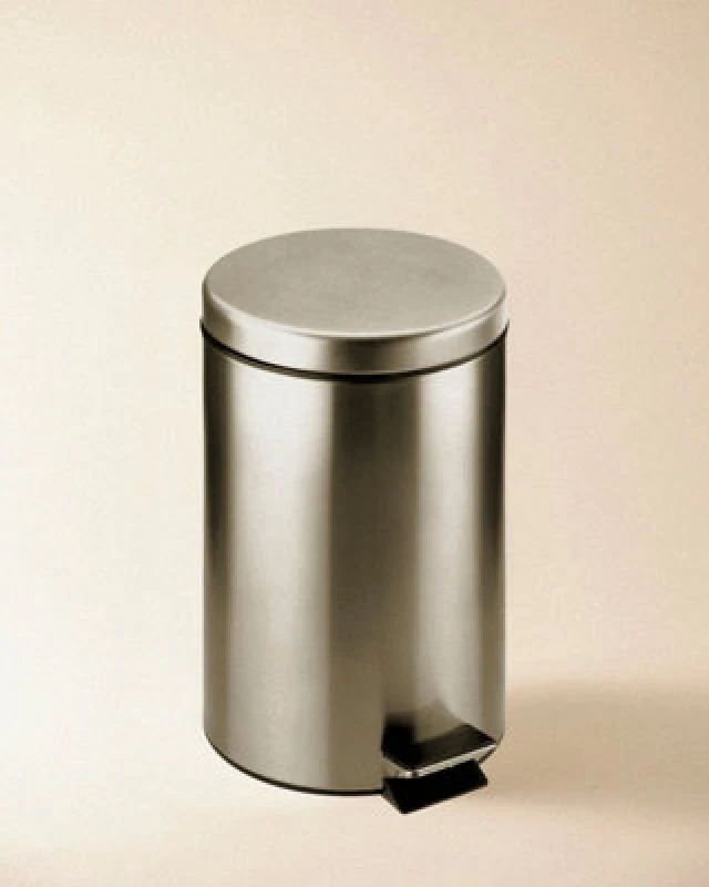 Image of Cosmic Bathroom Or Kitchen Bin, 5L, Pedal, Soft Close, Anti-Corrosion, Architect S+ Collection