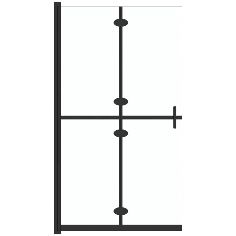 Image of VIDAXL Vidaxl - Foldable Walk-in Shower Wall Transparent esg Glass 100x190cm 8720286640173