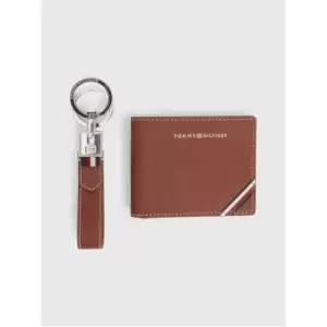 Image of Tommy Hilfiger Gp Mini Cc Wallet & Key Fob - Beige
