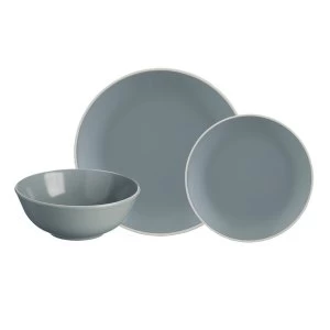 Image of Mason Cash Classic Grey Dinner Set 12 Piece