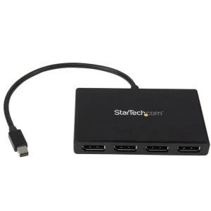 Image of StarTech Mst Hub Mini Displayport To 4x Displayport