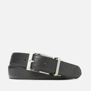 Image of Polo Ralph Lauren Mens Smooth Leather Pp Reversible Belt - Black/Brown - W34