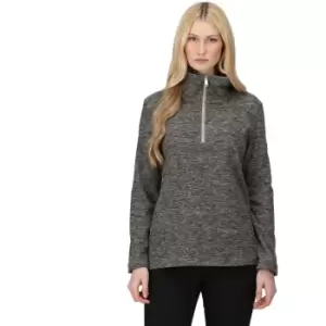 Image of Regatta Womens Kizmit Honeycomb Half Zip Fleece Jacket 10 - Bust 34' (86cm)