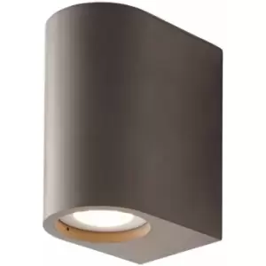 Image of Loops - Wall Light Grey Concrete 2 x 3.4W LED Bulb Included Living Room e10007
