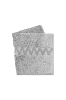 Image of 'Zoffany Organic' Embroidered Towel