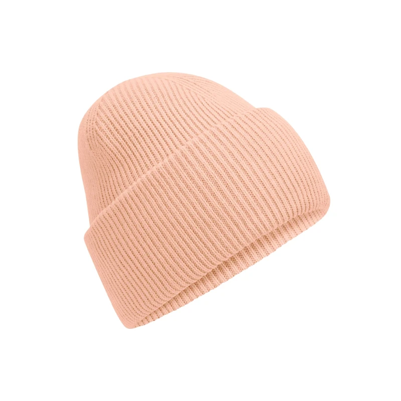Image of Beechfield Beechfield Men Classic Deep Cuffed Beanie in Peach Peach One Size Male 5063425890620