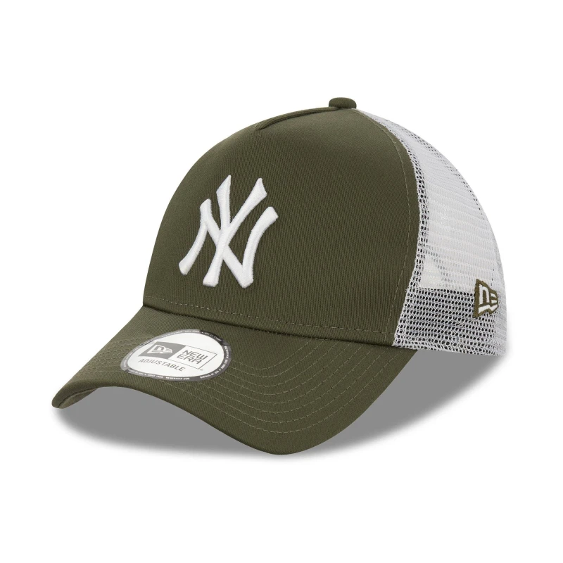 Image of New Era Era Trucker Cap - Green Green One Size