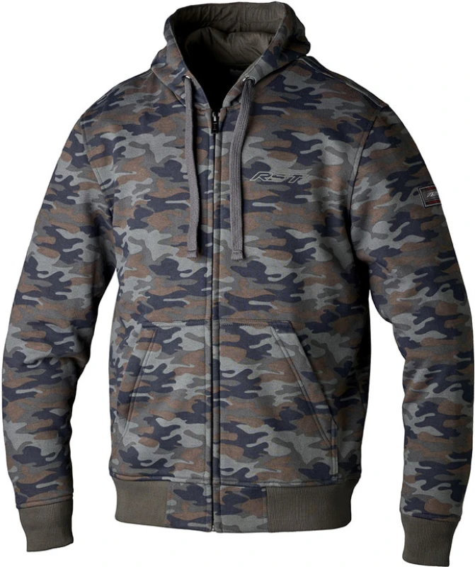 Image of RST Zip Through Urban Hoodie Camo Size M
