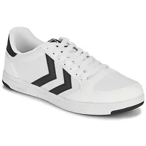 Image of Hummel STADIL LIGHT CANVAS mens Shoes Trainers in White.5,8,9.5,10.5