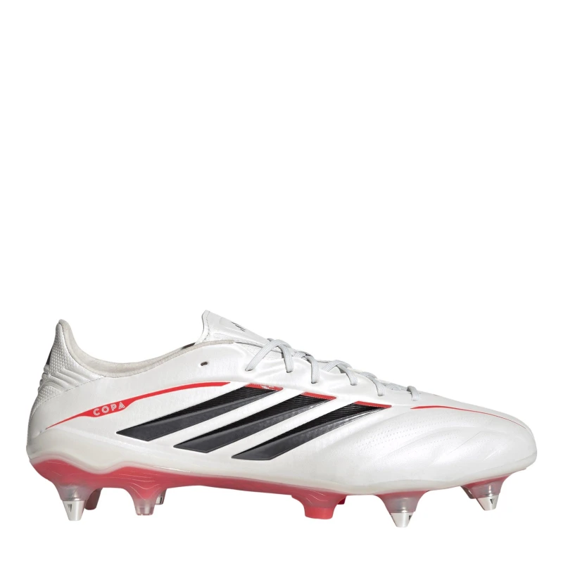 Image of Adidas Copa Pure IV Elite Soft Ground Football Boots Met/Black/Red unisex 7 (40.7)