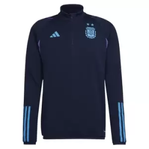Image of 2022-2023 Argentina Training Top (Night Indigo)