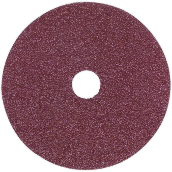 Image of Sealey Fibre Backed Sanding Discs 115mm 115mm 36g Pack of 25