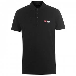 Image of Diesel Division Polo Shirt - Black 900