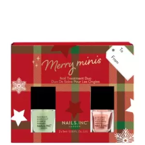 Image of nails inc. Merry Minis Treatment Duo