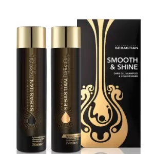Image of Sebastian Professional Dark Oil Smooth and Shine Hair Gift Set