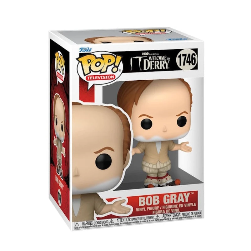 Image of AJ Toys & Books Funko It-Welcome to Derry POP! Plus Vinyl Figure Bob Gray