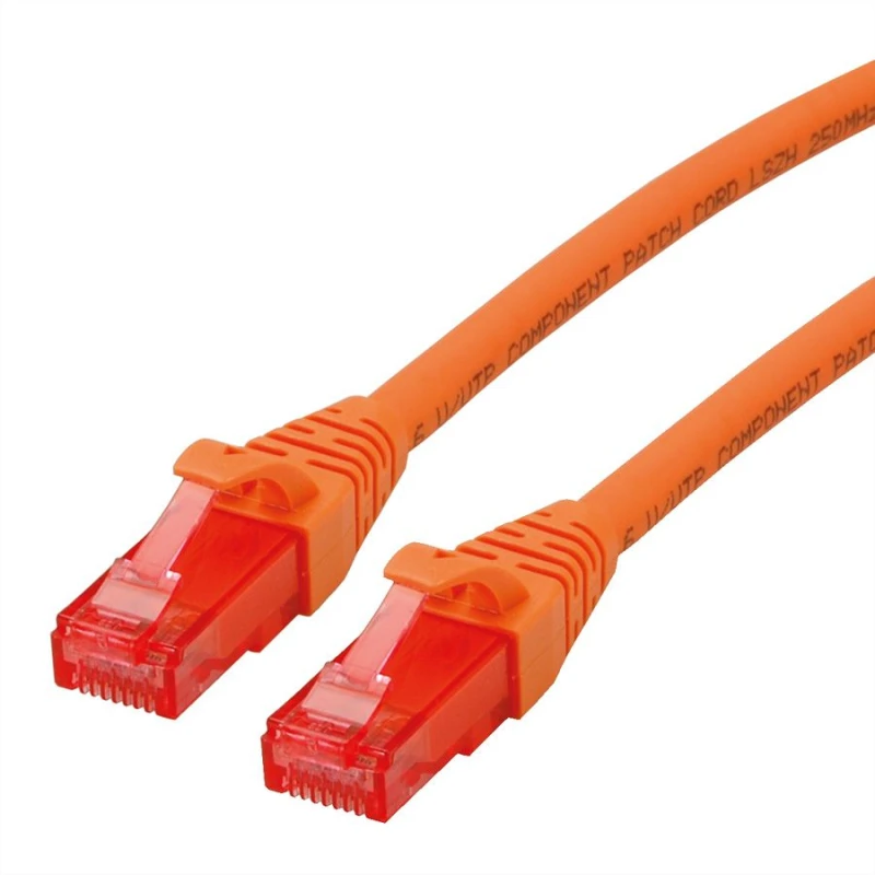 Image of ROLINE 21.15.2572 networking cable Orange 2m Cat6 U/UTP (UTP)