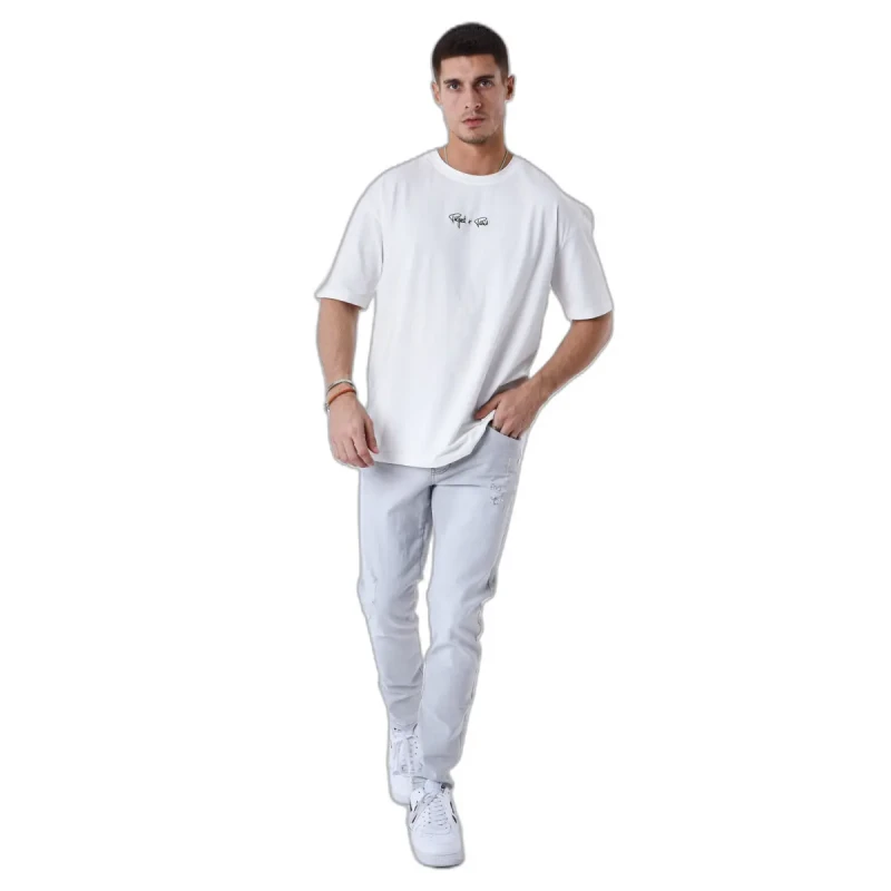 Image of Project X Paris Jeans ripped slim Project X Paris Gris Male 30