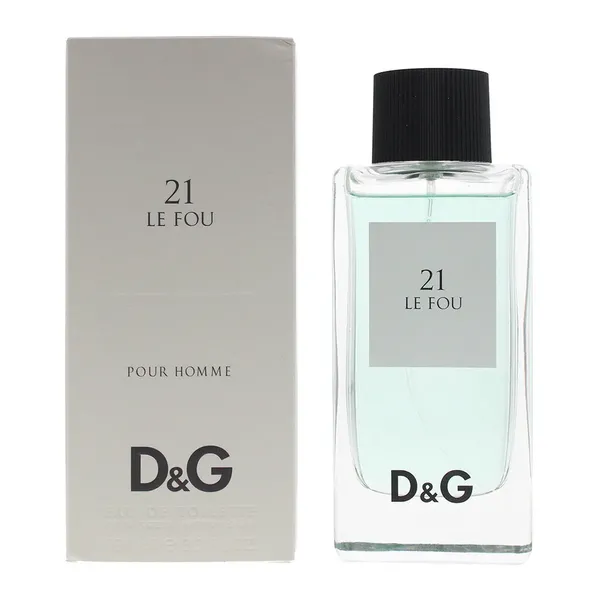 Image of Dolce & Gabbana 21 Le Fou Eau de Toilette For Him 100ml