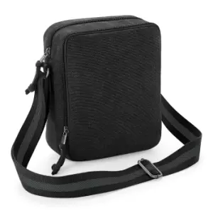 Image of Quadra Vintage Canvas Mini Reporter Bag (One Size) (Vintage Black)