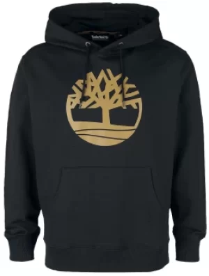 Image of Timberland YC Core Tree Logo Pull-Over Hoodie Hooded sweater black