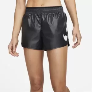 Image of Nike Swoosh Run Shorts Womens - Black