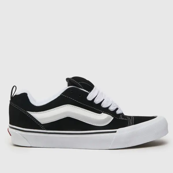 Image of Vans Black Knu Skool Shoes Black Male 12 199337UK