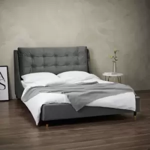Image of Sloane King Size Bed Grey
