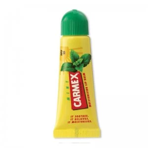 Image of Carmex Flavoured Lip Balm Mint Tube SPF15 10g