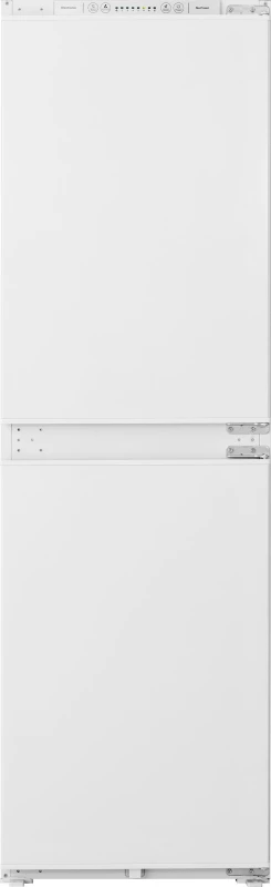 Image of Fridgemaster MBC55224FE 177cm High 50/50 Integrated Frost Free Fridge Freezer with Sliding Door Fixing Kit - White - E Rated