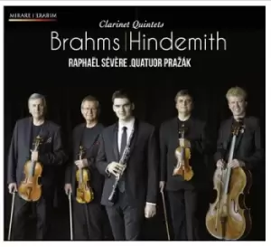 Image of Brahms/Hindemith Clarinet Quintets by Johannes Brahms CD Album
