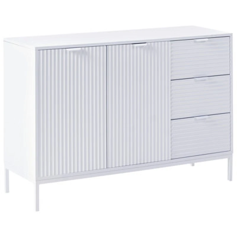 Image of Beliani 2 Door Sideboard Adelaide White