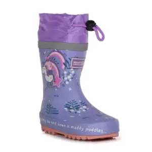 Image of Regatta Boys & Girls Peppa Splash Wellington Boots UK Size 6 (EU 23)